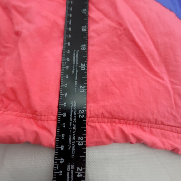 Vtg Nike Hooded Track Jacket Womens M Pink Purple Windrunner Full Zip Windbreake - Picture 14 of 16